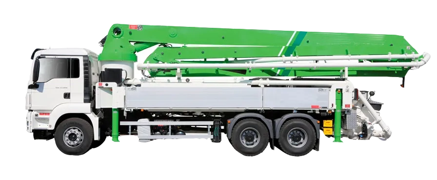 Автобетононасос довжина автостріли 37 м. (90-150 м3/год), Мін. замовлення: 2 години роботи.