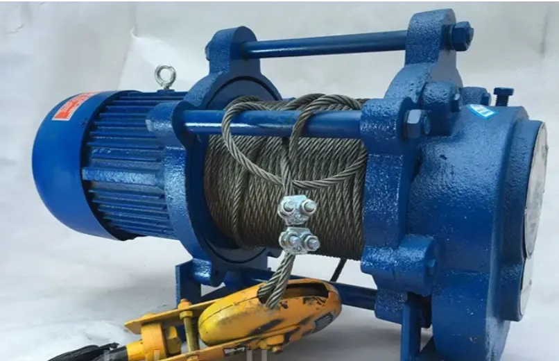 Лебідки електричні в/п 500-1500 кг, 220 В, 380 В, до 100 метрів