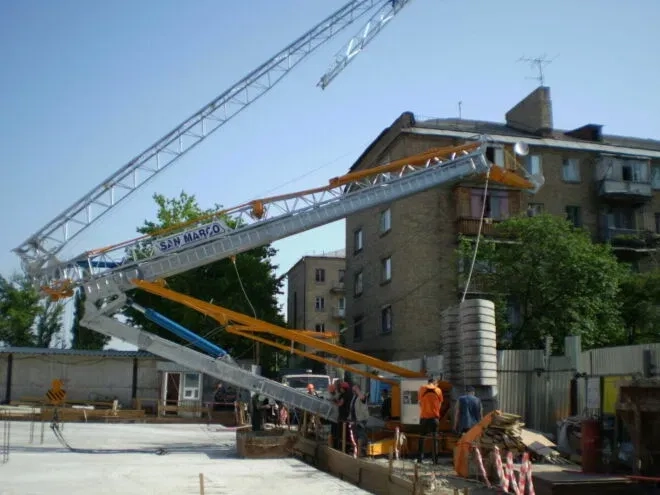 Баштовий кран КБ 403 Potain Liebherr