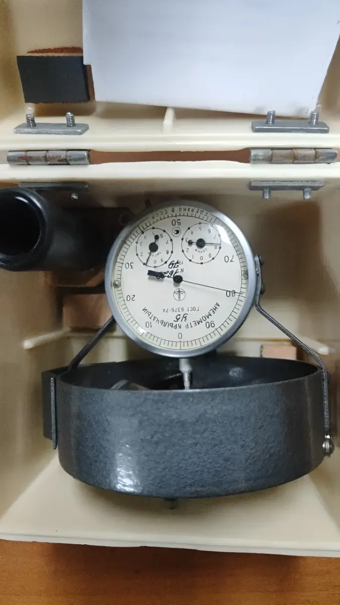 Анемометр АСО-3: замір вітру 0,3-5 м/с