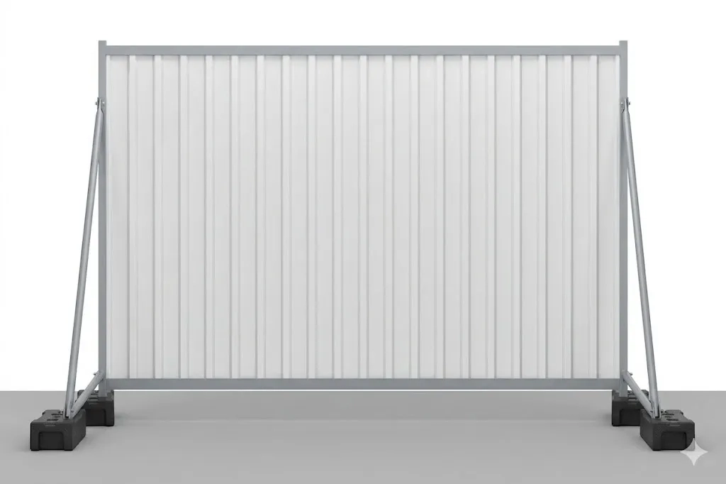 Високі огорожі закритого типу .