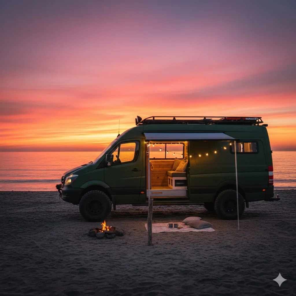 Автобудинок для подорожей удвох