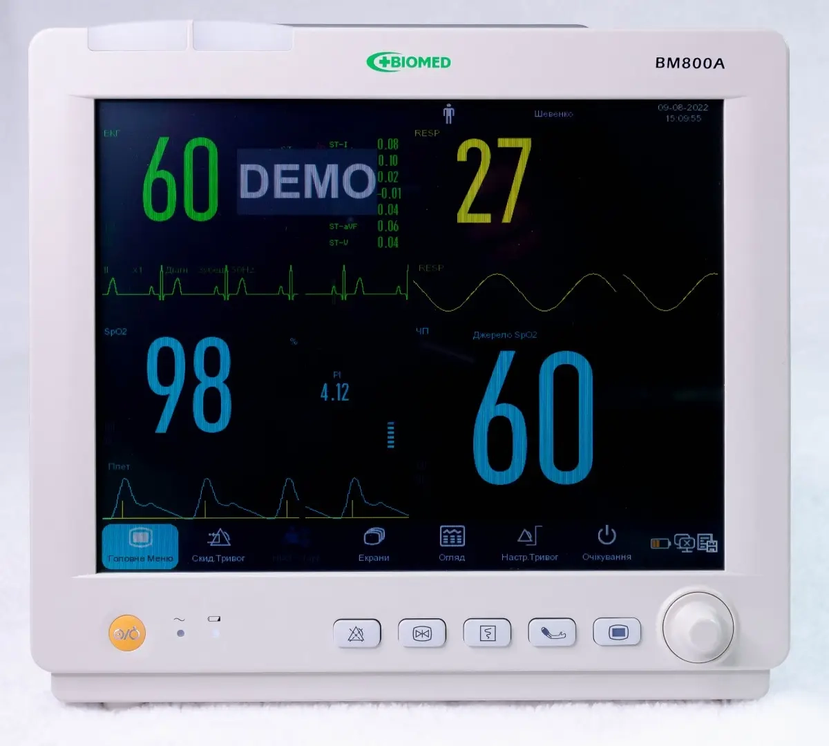 Монітор пацієнта ВМ800А : готовий до роботи