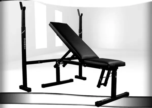 Силовий тренажер для дому MAGNUS MC-L004, York (лава зі стійкою для штанги)
