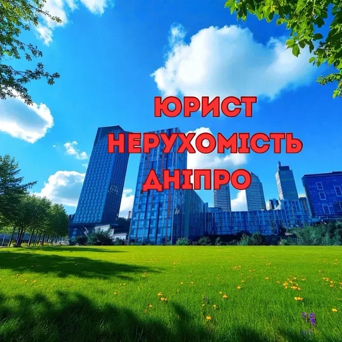 Юридичні послуги з нерухомості | Дніпро | Купівля / Продаж/ Дарування