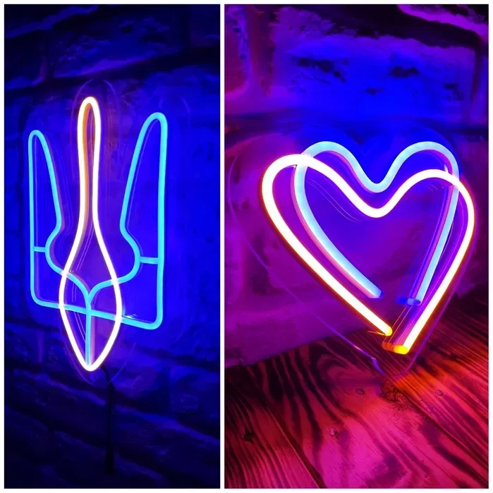 Неонові вивіски • LED НЕОН • Вироби з неону • ЛЕД ДЕКОР