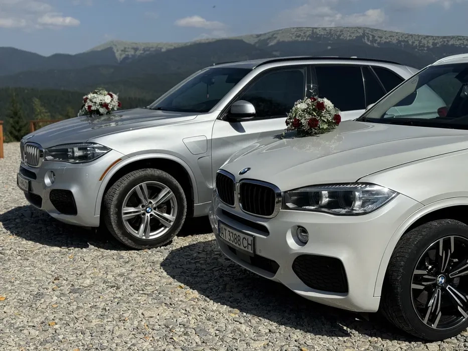 Bmw x5 авто на весілля, весільний кортеж, трансфер