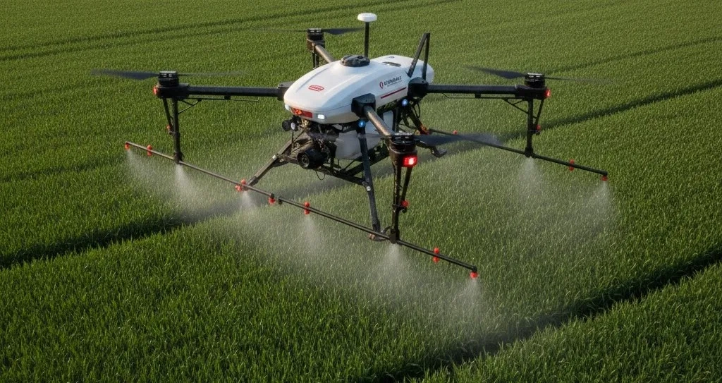 Агродрон для точного внесення та моніторингу полів