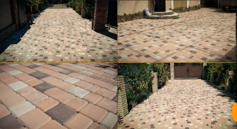 Укладання тротуарної плитки Старе місто. Власне виробництво.