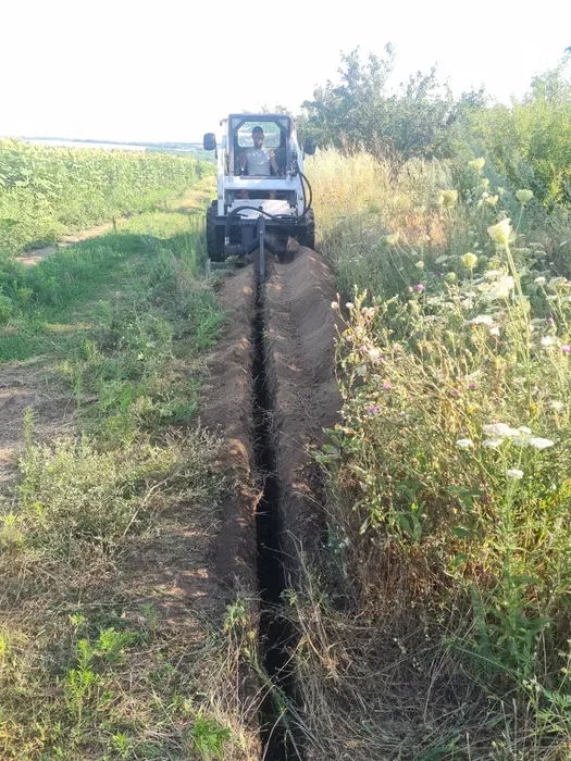 Траншеекопатель / бара. Земельные работы. Работаем с НДС.