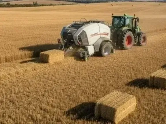 Професійний прес-підбірник (тюки, рулоні)