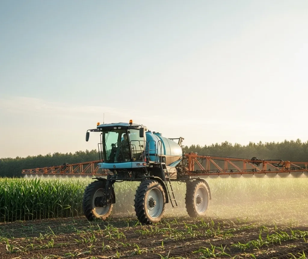 Обприскувач для обробки польових культур