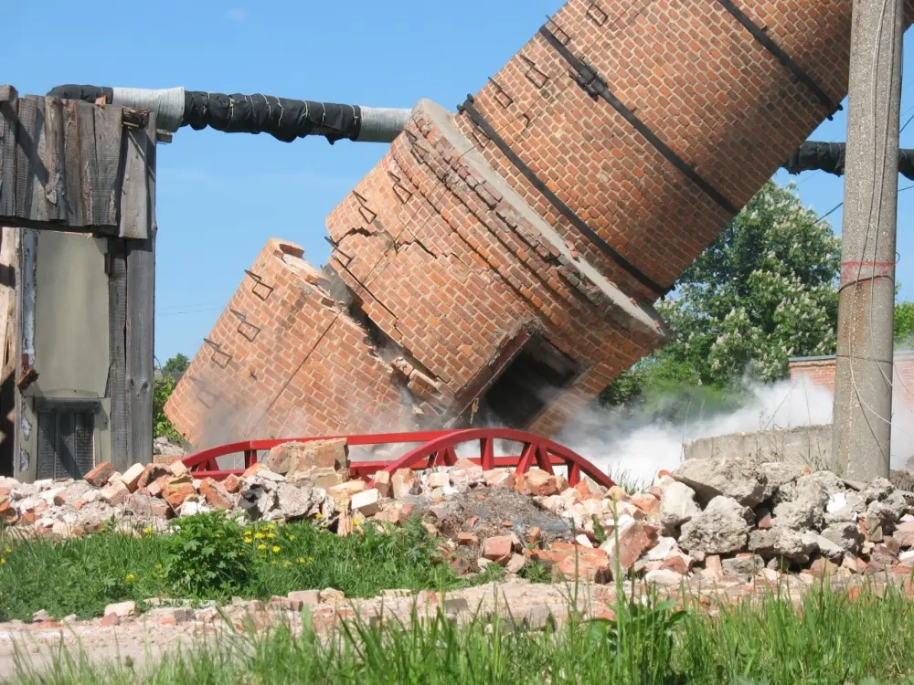Демонтаж димових труб