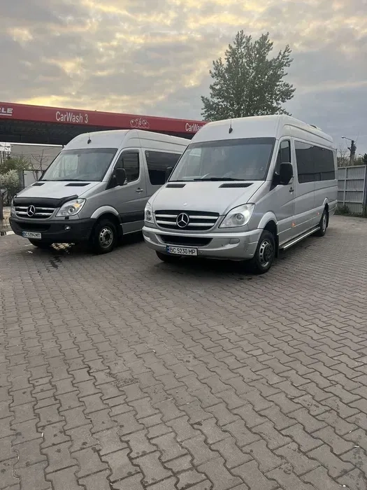 Пасажирські перевезення. Спрінтер 20+1. Україна,ЄС