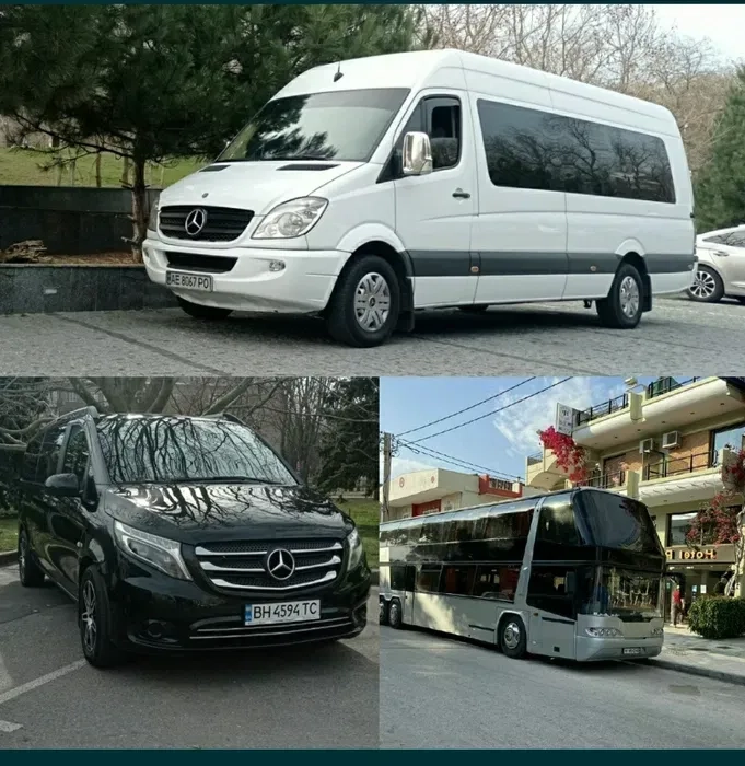 Замовлення автобуса Одеса Кишинів, Бухарест. Пасажирські перевезення