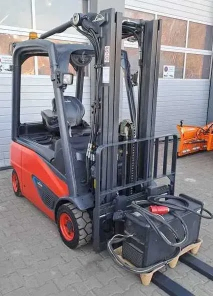 Вилковий навантажувач кара погрузчик LINDE E16P акб Літієва LION