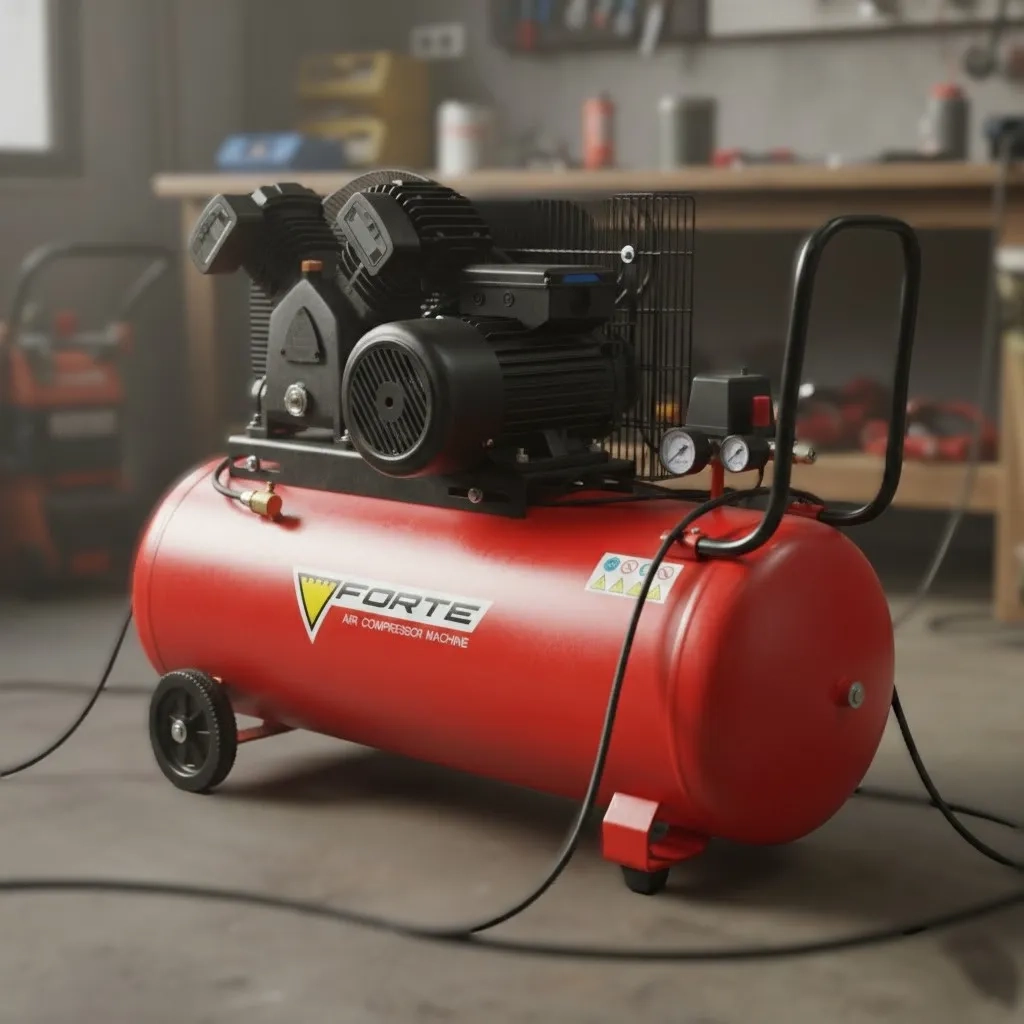 Компресор Forte V-0.4-100, повітряний для фарбування