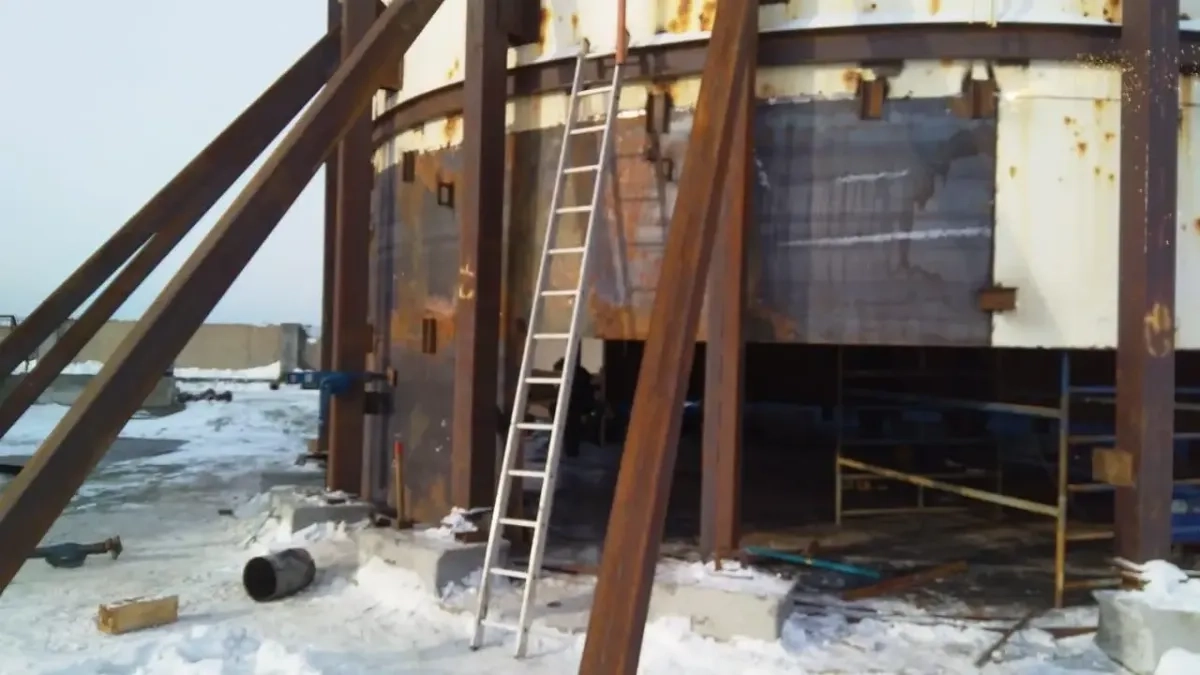 Ремонт надземних і підземних резервуарів, бункерів, ємностей, цистерн