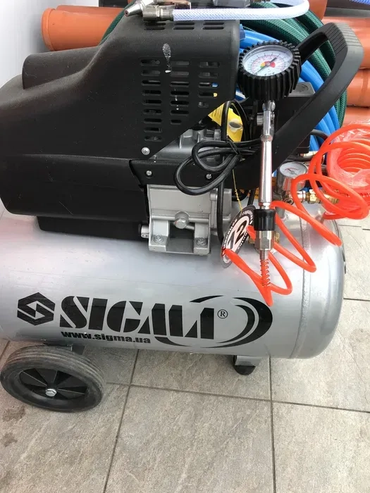 Компресор SIGMA 50L 8bar Доставка!