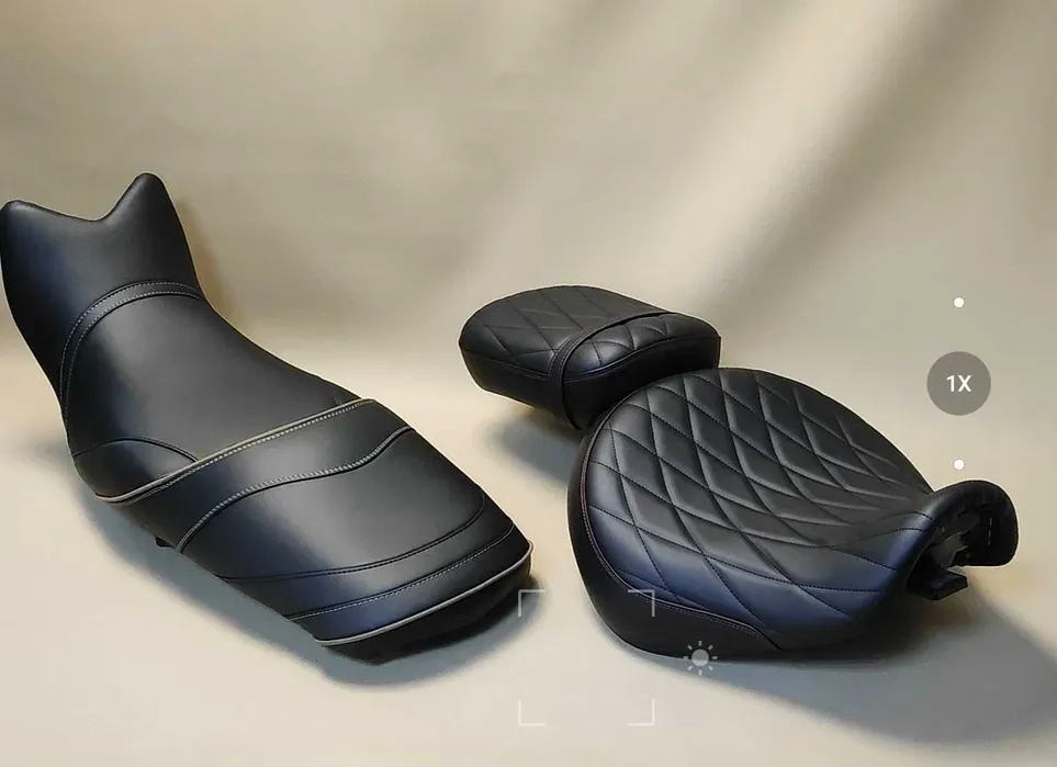 Перетяжка, ремонт мото сидінь, скутер, чоппер, крузер, ретро і т.д.