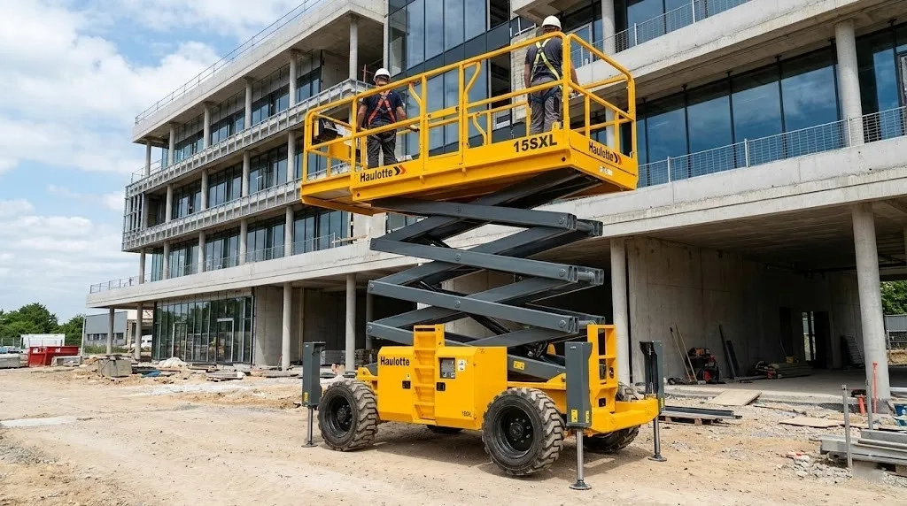 Дизельний ножничний підйомник Haulotte 15SXL