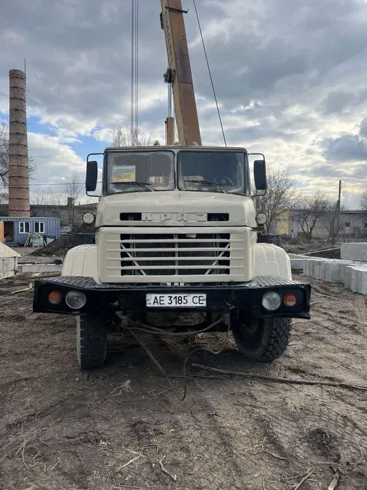 Послуги автокрану КрАЗ