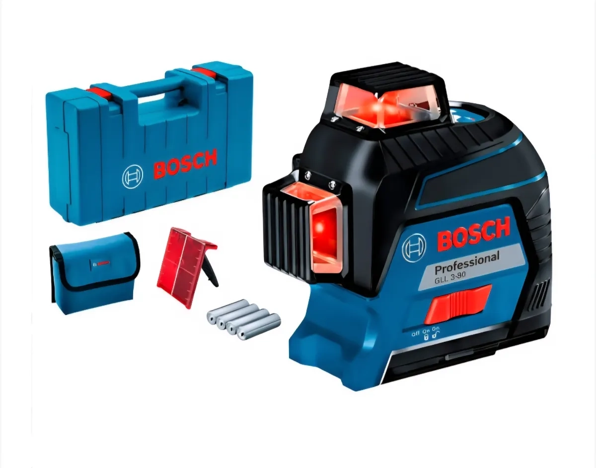 Лазерний нівелір Bosch GLL 3-80 Professional, з мішенню та чохлом.і
