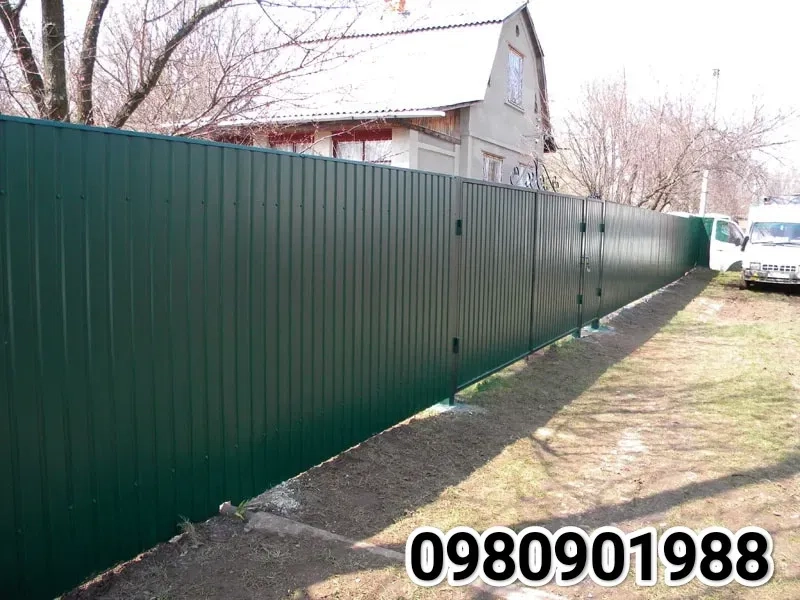 Установка парканів будь-яких видів - якісно та за доступною ціною!