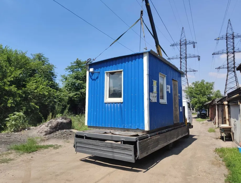 Будівельна побутівка (сторожка) 2,5х3х2м