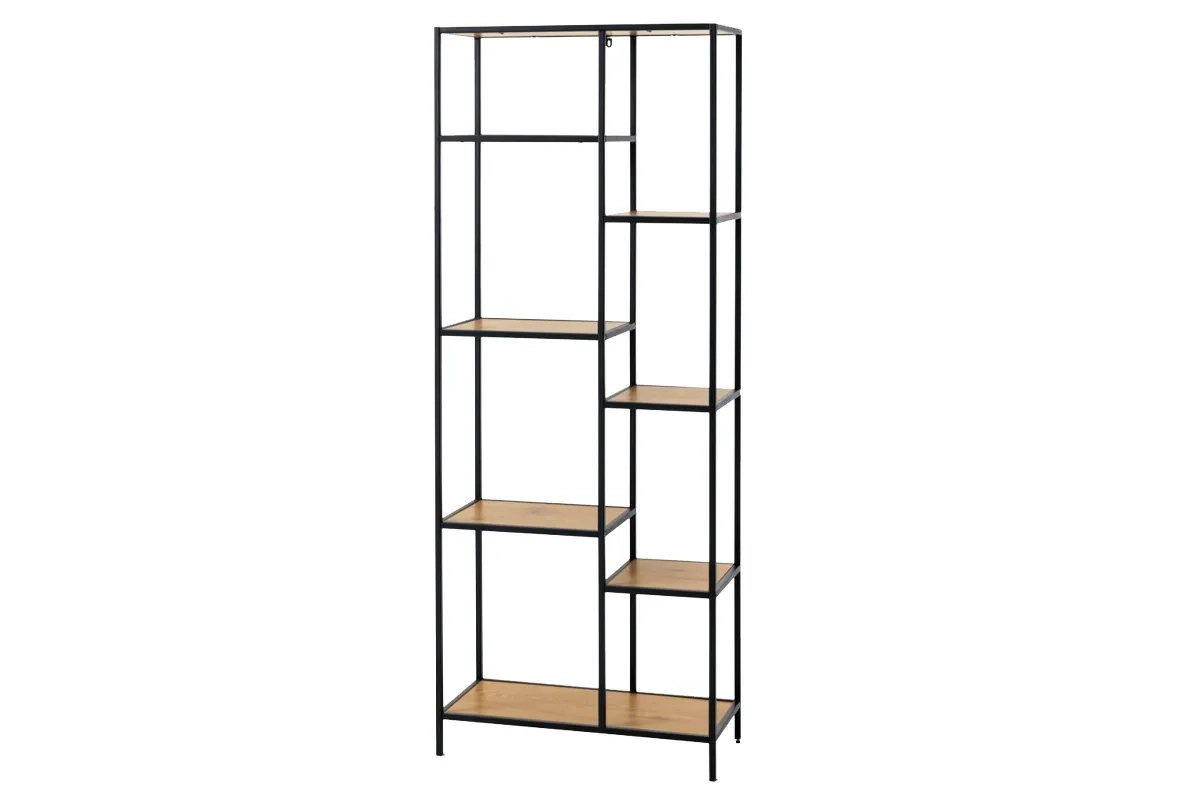 Лофт стелаж універсальний Юніт чорний