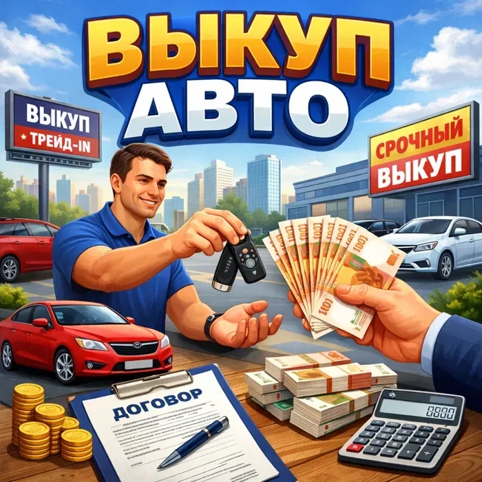 Терміновий викуп авто в будь-якому стані