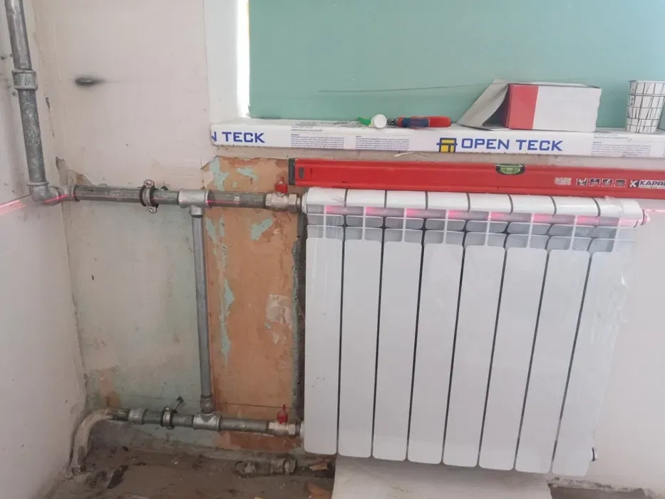 Професійний монтаж батарей і радіаторів опалення під ключ