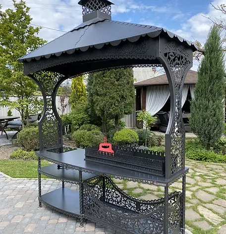 Мангали різних розмірів - для приготування стейків, овочів гриль, риби та курятини. Шампури в комплекті.