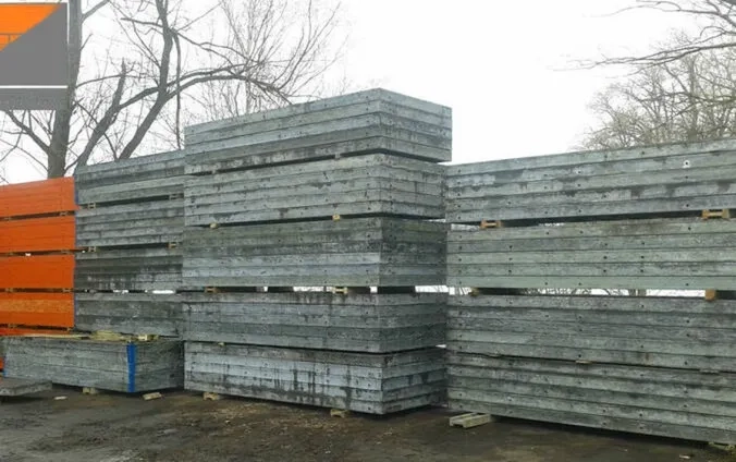 Вертикальна та горизонтальна опалубка