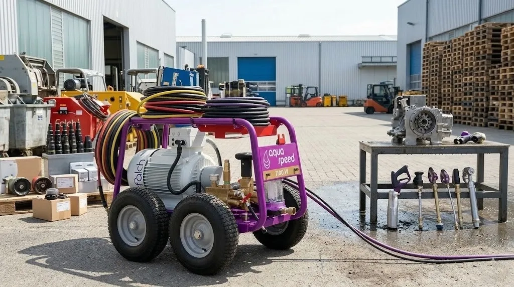 Водоструменевий апарат 500 бар АВТ Falch Aqua speed 1100W