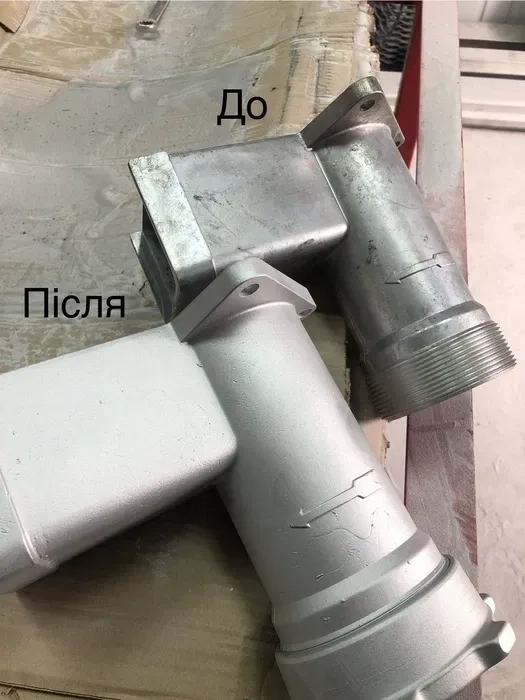 Очищення металу та пластику склоструєм (дріб скляна)