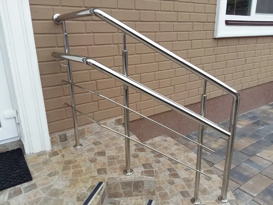 Огородження з нержавіючої сталі, перила, поручні з нержавіючої сталі