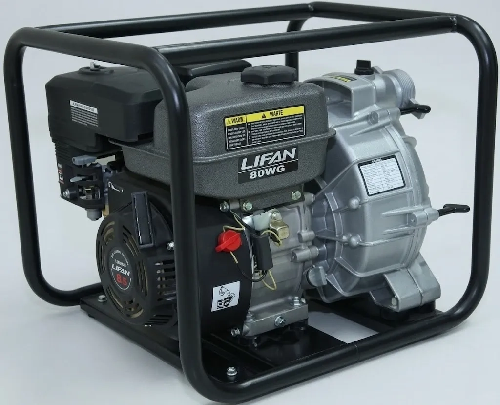 Мотопомпа Lifan для відкачування брудної води