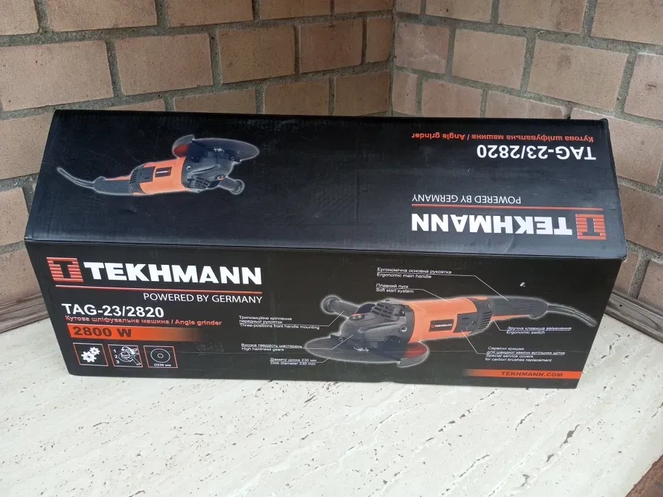УШМ Болгарка 230 Tekhmann TAG-23/2820