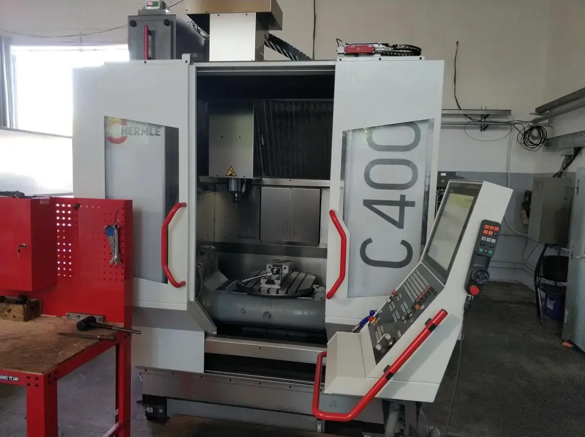 Механічне оброблення (ЧПУ 5-ти координатний верстат Hermle С-400U)