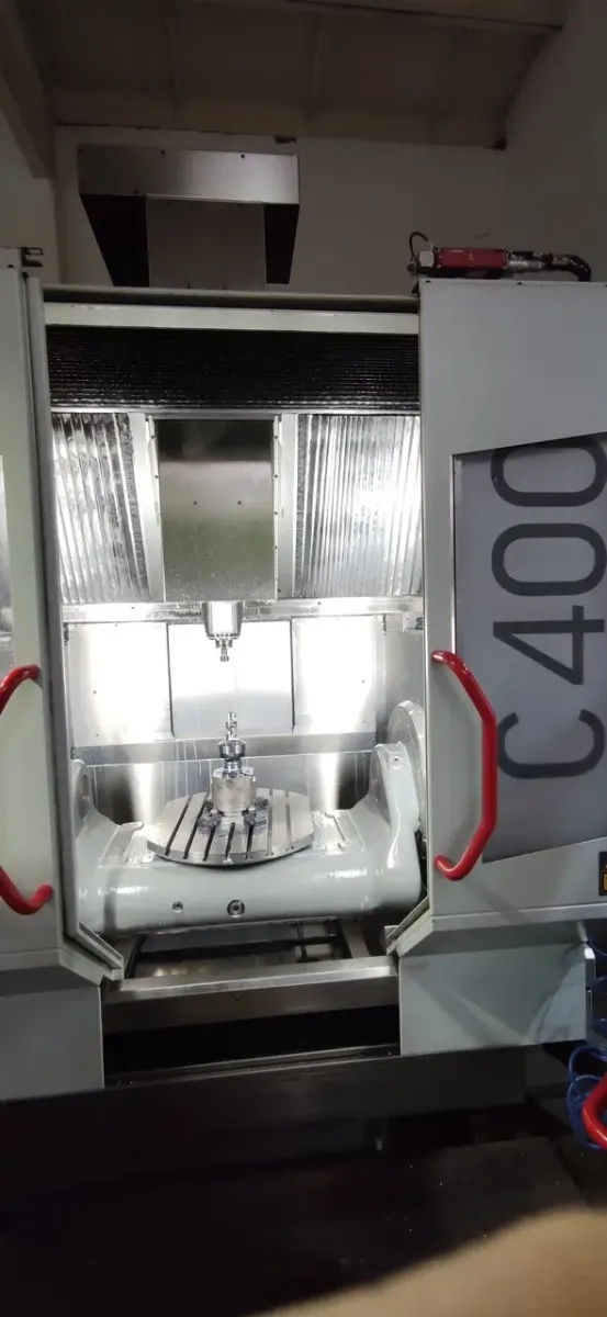 Механічне оброблення (ЧПУ 5-ти координатний верстат Hermle С-400U)