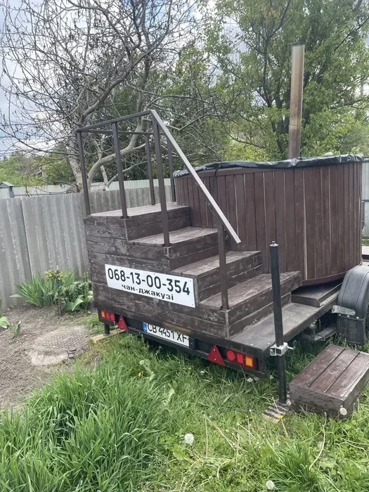 Чан, джакузи подобово