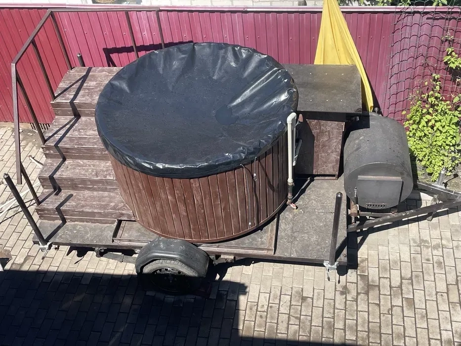 Чан, джакузи подобово