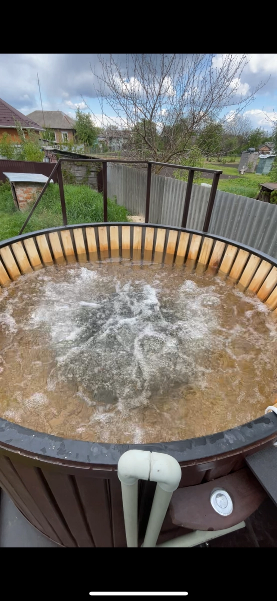 Чан, джакузи подобово