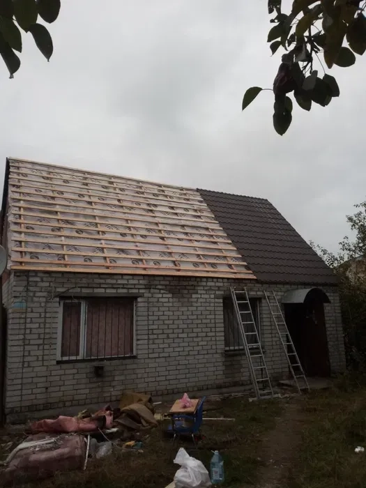 Покрівельні роботи та ремонт покрівлі, покраска покрівлі