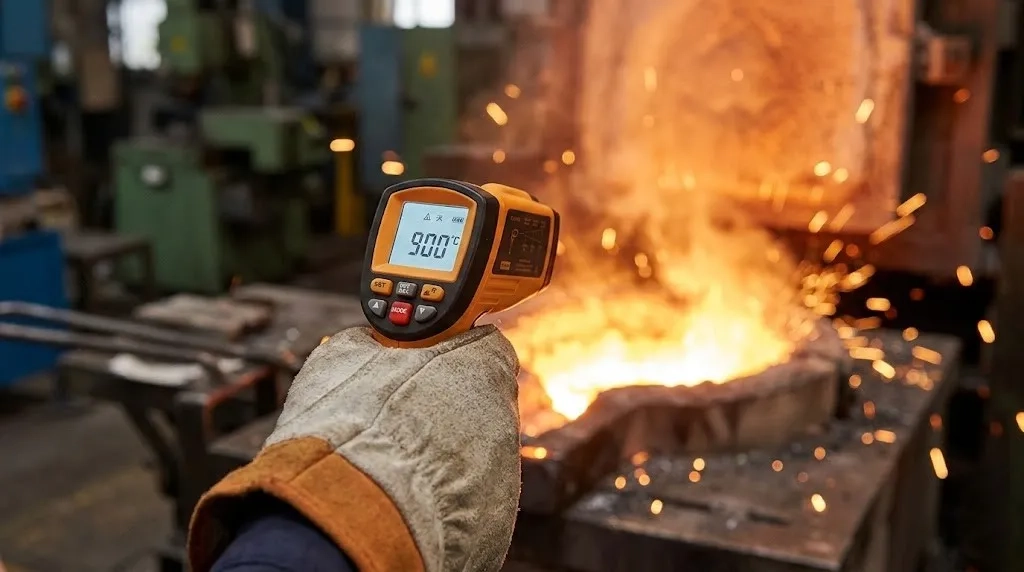 Пірометр інфрачервоний для вимірювання температури до 900 °C