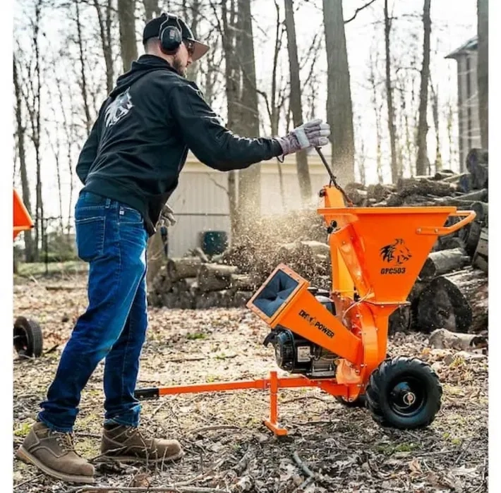 Подрібнення гілок, - швидко та якісно дроблення гілля