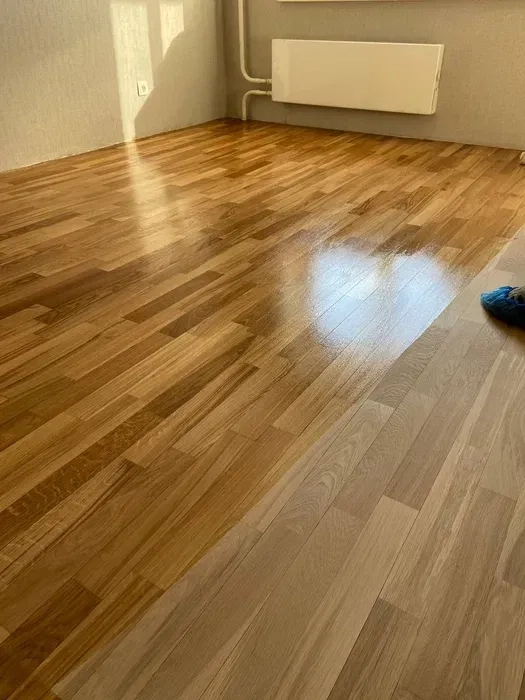 Циклювання паркету та фарбованої дерев'яної підлоги в Запоріжжі