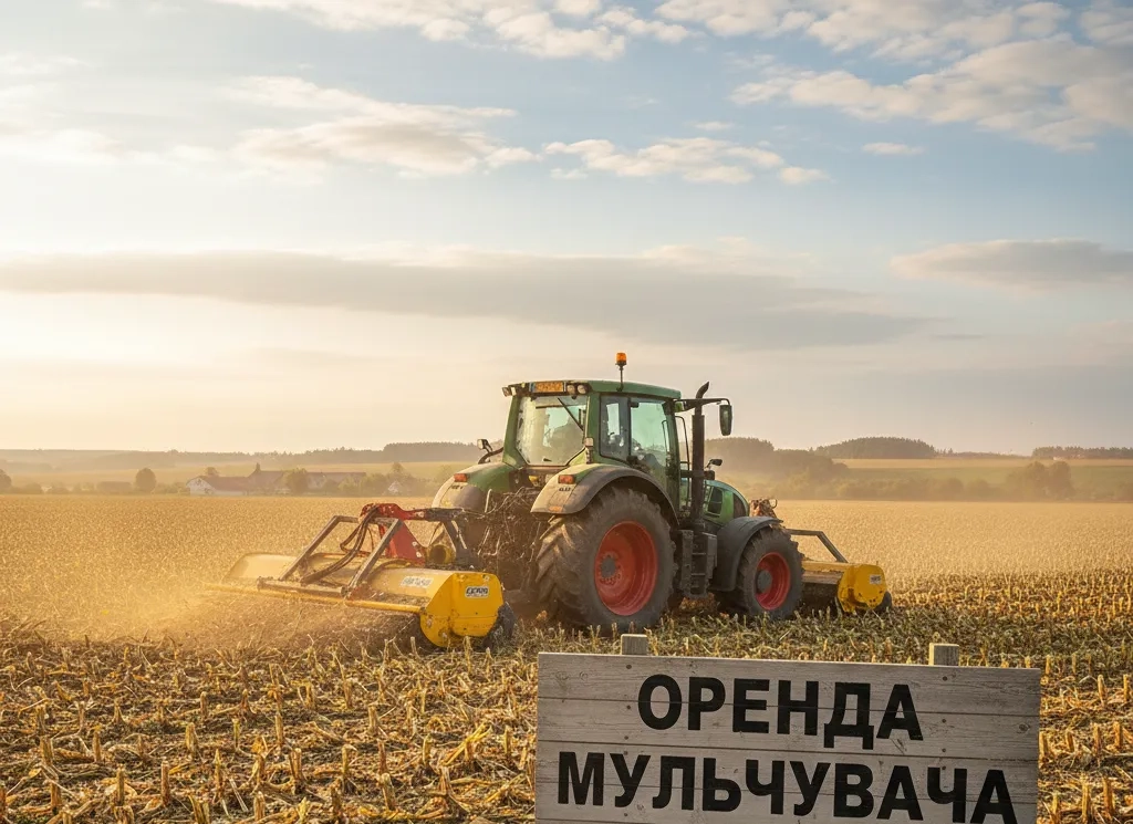 Мульчувач для ефективного подрібнення рослинності