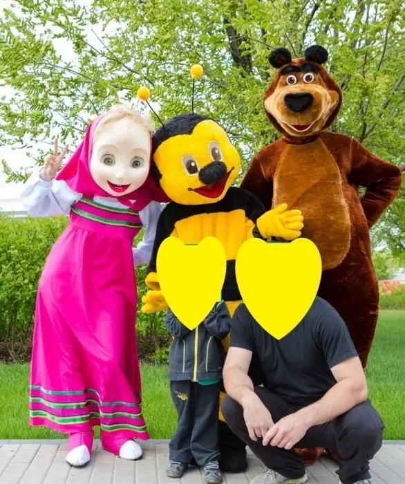 Ростові ляльки для проведення дитячих свят